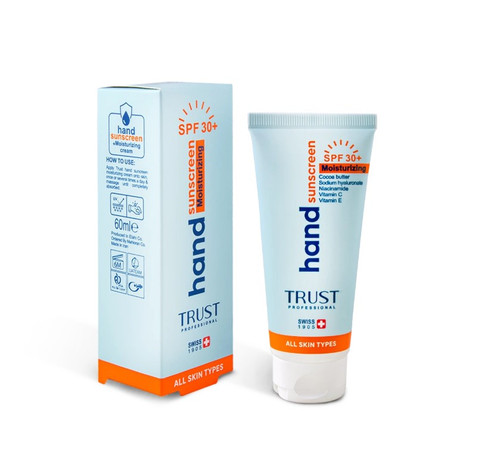 کرم ضد آفتاب دست تراست با SPF30 بدون رنگ