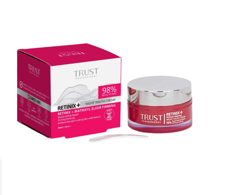 بهترین کرم ضد چروک بالای ۳۵ سال برند تراست